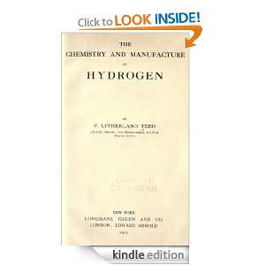  manufacture of hydrogen Teed P. Litherland  Kindle Store