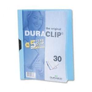   Clip, Letter, Holds 30 Pages, Clear/Light Blue DBL2203BE Electronics