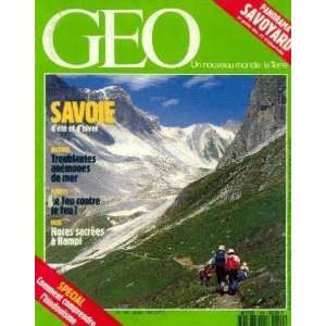  Géo n°149, juillet 1991  Savoie collectif Books