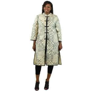  Lightweight Coat/Robe  Mud Print (SM) 