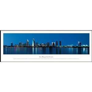 San Diego, California   Panoramic Print   Framed Poster 