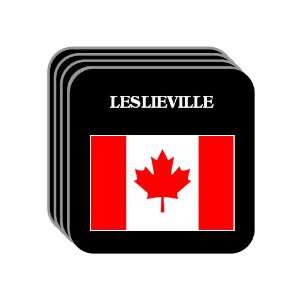  Canada   LESLIEVILLE Set of 4 Mini Mousepad Coasters 