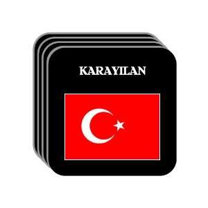  Turkey   KARAYILAN Set of 4 Mini Mousepad Coasters 
