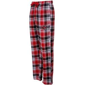   Red Black Plaid Legend Flannel Pants (Large)