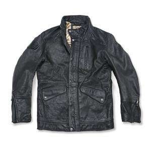   Roland Sands Design Domino Leather Jacket   X Large/Black Automotive