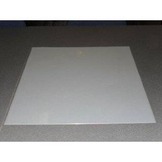 FLEXIBLE TRANSLUCENT POLYETHYLENE PLASTIC SHEET 24x24x1/25thk 