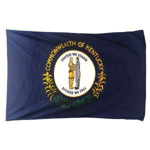  Kentucky Flag 5ft. x 8ft. Spun Heavy Duty Polyester Patio 