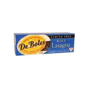 Deboles Rice Lasagna, No Boiling, Oven Ready 10 oz. (Pack of 12 