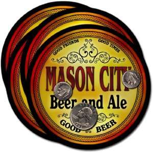  Mason City, IA Beer & Ale Coasters   4pk 