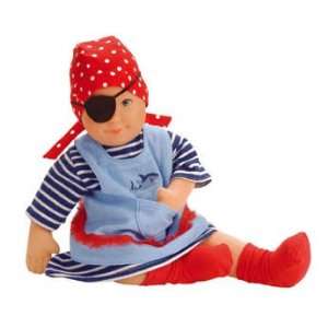   Kikou Pirate Girl Doll CLOTHING (fits Kathe Kruse 15 in. Kikou dolls