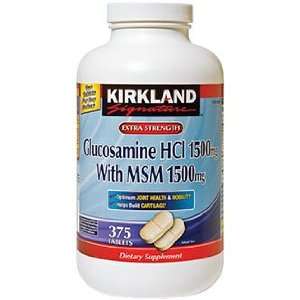  Kirkland Signature Extra Strength Glucosamine with MSM 