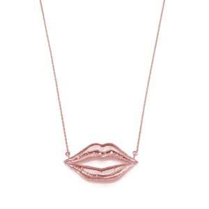  Jules Smith Kiss Kiss Rose Gold Kiss Necklace Jewelry