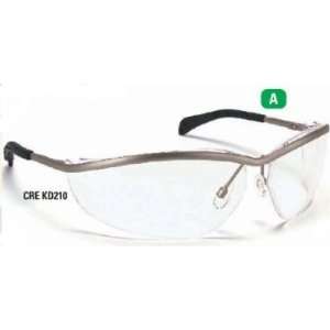 Klondike Metal Safety Glasses With Metal Frame And Clear Lens (12 Per 