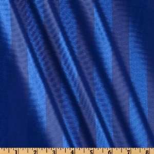  62 Wide Dazzle Knit Stripes Royal Fabric By The Yard 
