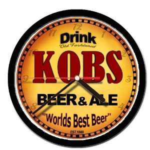  KOBS beer and ale cerveza wall clock 