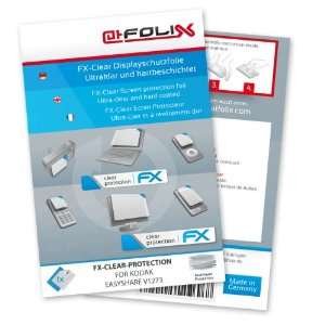  FX Clear Invisible screen protector for Kodak EasyShare V1273 / V 