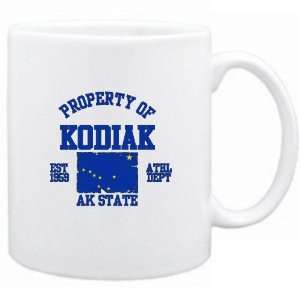   Property Of Kodiak / Athl Dept  Alaska Mug Usa City