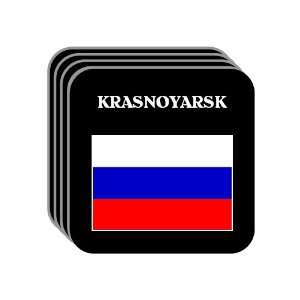  Russia   KRASNOYARSK Set of 4 Mini Mousepad Coasters 