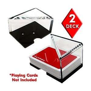   Deck Professional Grade Acrylic Discard Holder with Top Electronics