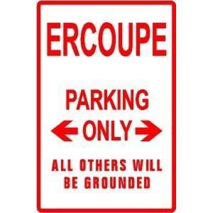  ERCOUPE PARKING ONLY pilot fly street sign