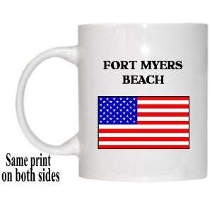 US Flag   Fort Myers Beach, Florida (FL) Mug Everything 