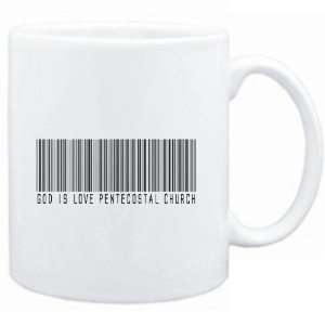  Mug White  God Is Love Pentecostal Church   Barcode 