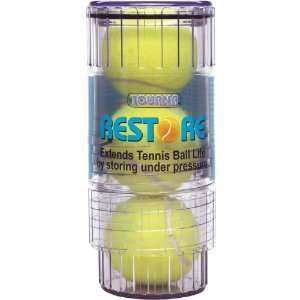 Tourna Restore Tennis Ball Saver Container,Re Pressurize & Extend Life 