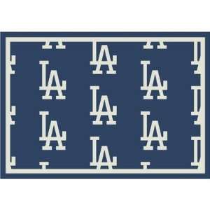  MLB Team Repeat Los Angeles Dodgers Baseball Rug Size 