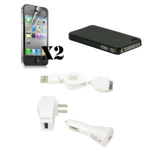  Black Ultra Thin0.70 mm Light Air Case for Apple iPhone 4 