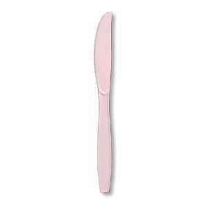  Classic Pink Cutlery (Prem) Bulk Knives (12pks Case 