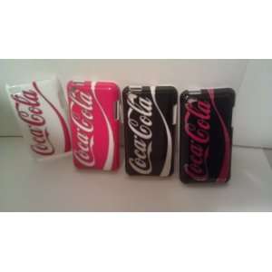 4x Coca Cola Hard Case for iPod Touch 4 4g   Red, White, Black, Black 