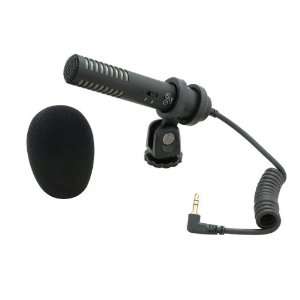   Stereo Condenser Microphone with Camera Shoe Mount Musical