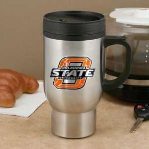  Oklahoma State Cowboys Stainless Steel Travel Mug Sports 