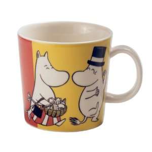  Yellow / Red / Blue Moomin Mug   Family