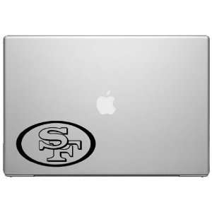   49ers Logo Vinyl Macbook Apple Laptop Decal 