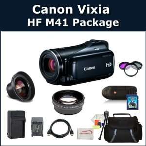  Canon VIXIA HF M41 Flash Memory Camcorder with SSE Premium 