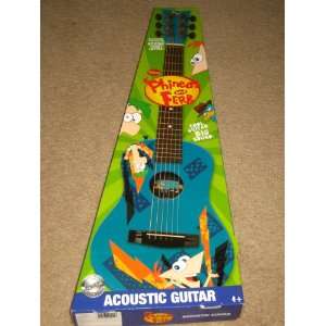  Disney Phineas and Ferb Acoustic Guitar for Kids Toys 