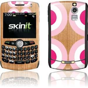  Pink and Wood skin for BlackBerry Curve 8330 Electronics