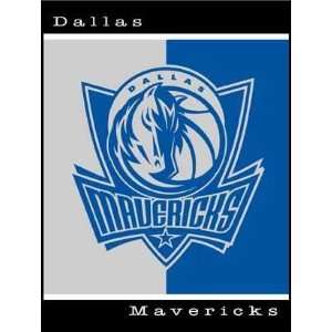  NBA Basketball All Star Blanket/Throw Dallas Mavericks 