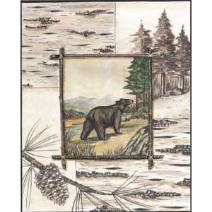  Montana High Bear Poster Print