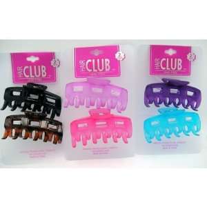  2Pc Claw Clips Case Pack 48   893872 Beauty
