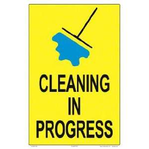  Cleaning In Progress Sign 8104Wa1218E