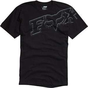  Fox Racing Uncommon Edge T Shirt   Large/Black Automotive