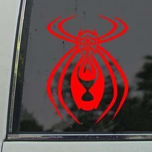  Tribal Spider Red Decal Car Truck Bumper Window Red 