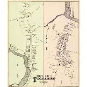  TUCKAHOE (NORTH & SOUTH) NEW JERSEY (NJ) LANDOWNER MAP 