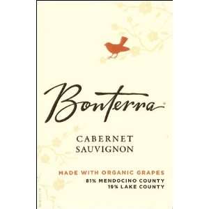  2010 Bonterra Mendocino Lake Counties Cabernet Organic 