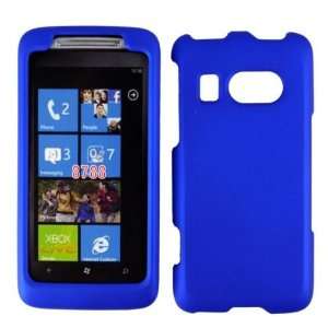 For HTC Surround T8788 Hard Case Cover Faceplate Protector Blue + Free 