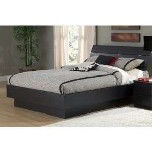   7620561 / 7620461 Scottsdale Bed in Black Woodgrain