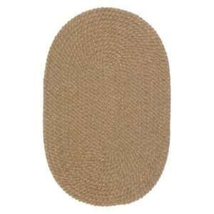   Oval cafe tostado check Area Rug 