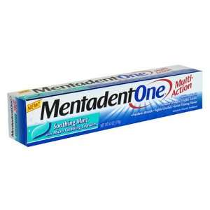  Mentadent One, Multi Action Fluoride Toothpaste, Soothing 